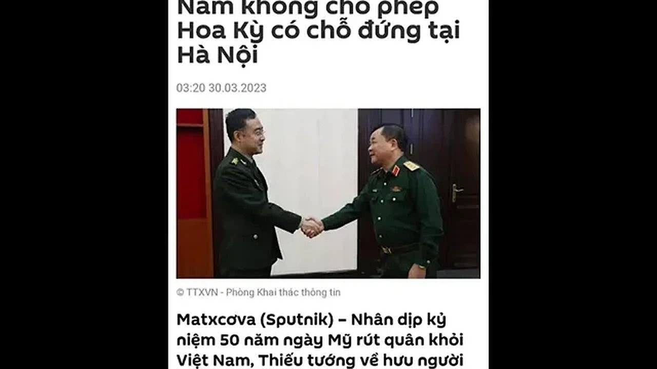 Nga Trung Viet Không Cho Mỹ Đứng Tại HN #shorts