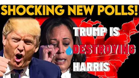 Trump CRUSHES Harris: Shocking 2024 Election Map Prediction & Analysis Reveal MASSIVE Lead!