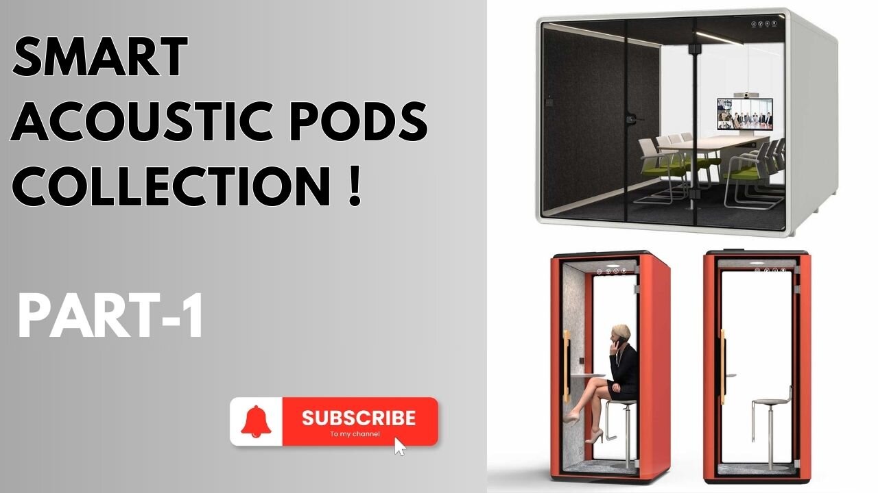 Smart Acoustic Pod Collection - Phone Booths by Highmoon Office Furniture | Part 1