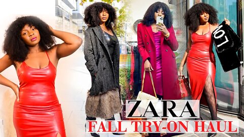 HUGE ZARA FALL TRY ON HAUL NOVEMBER 2021 | AMAZING COATS & BLAZERS | HIGH WAIST PANTS | MUST-HAVES