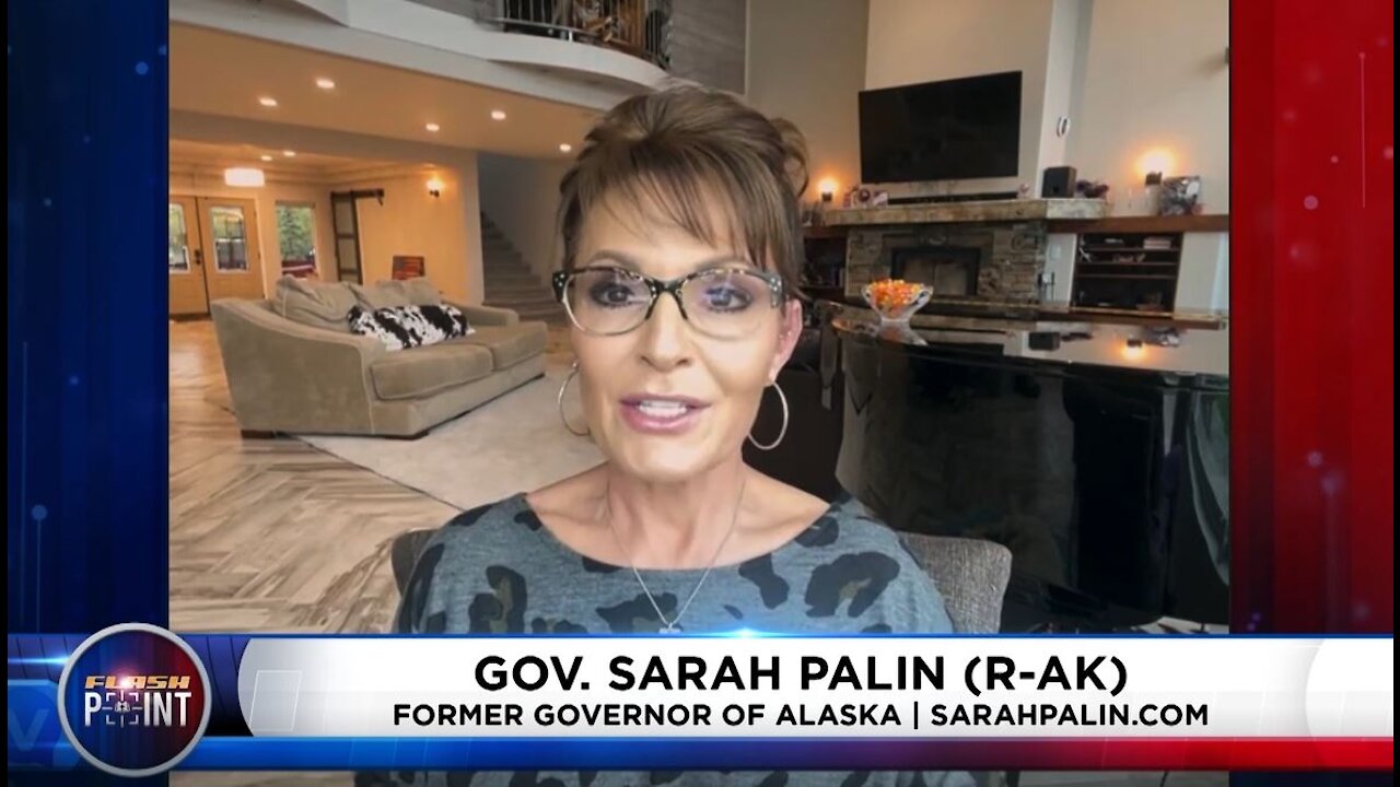 Governor Sarah Palin on The Victory Channel & FlashPoint!