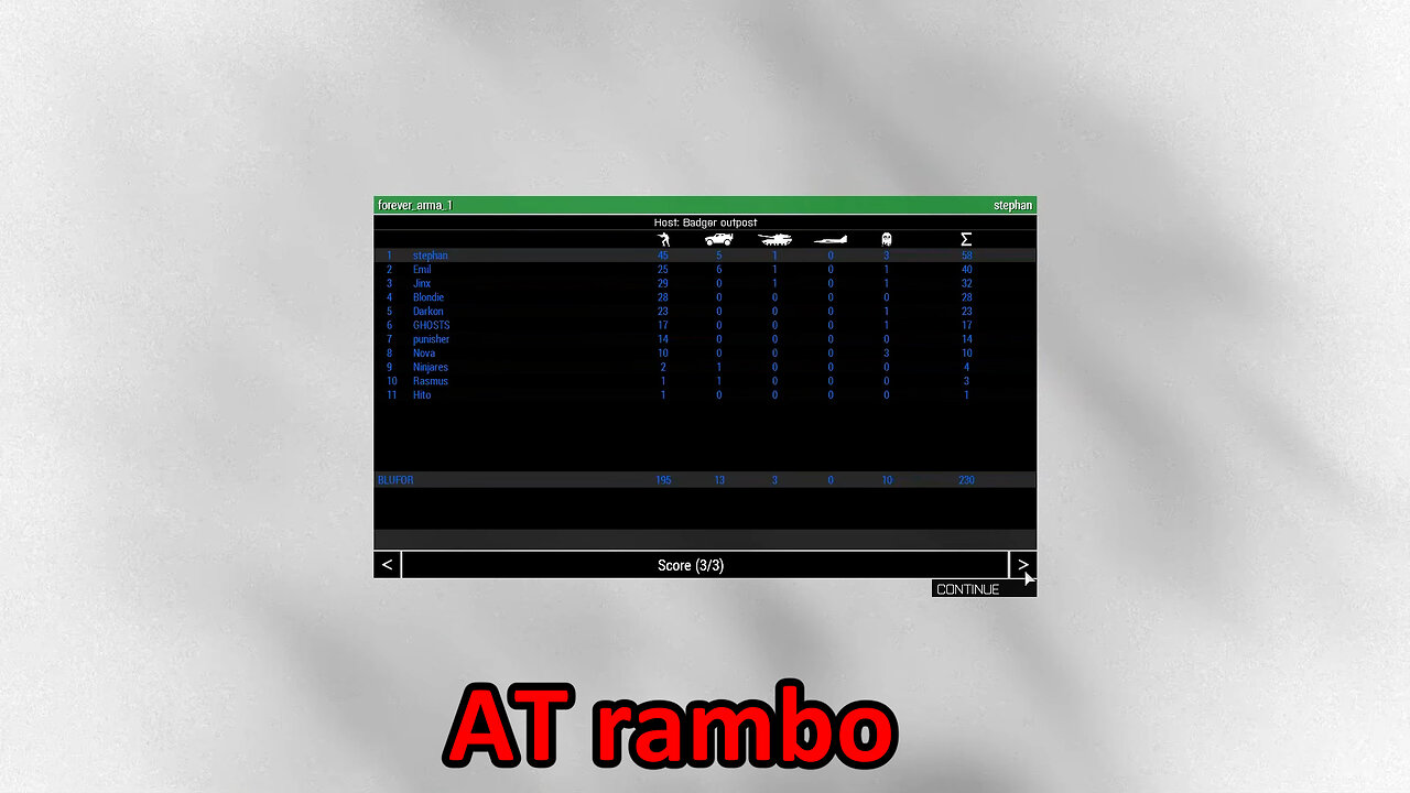 ARMA 3 | AT rambo | 17 8 24 |with Badger squad| VOD|