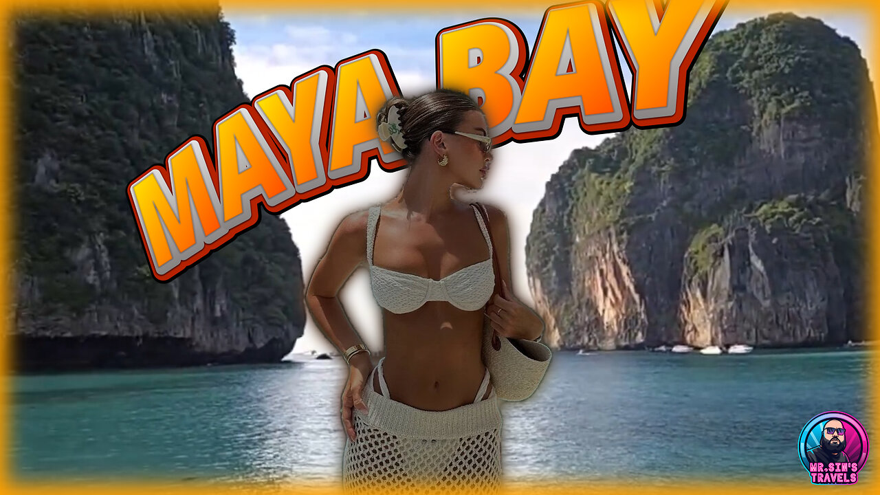 Maya Bay and Phi Phi Islands Tour! PaTong Beach, Phuket Thailand 2024