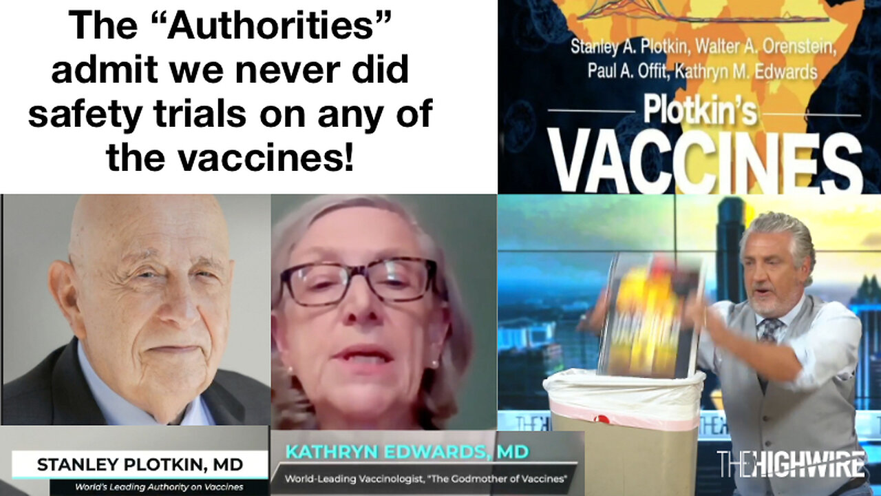 “Vaccine Authorities” admit never doing safety trials on vaccines