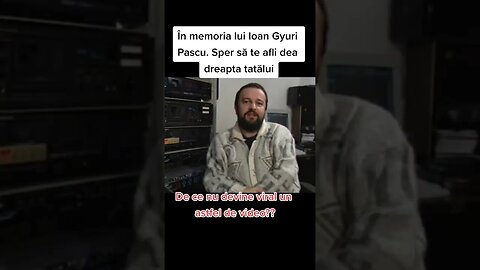 Ioan Gyuri Pascu despre relatia cu Hristos