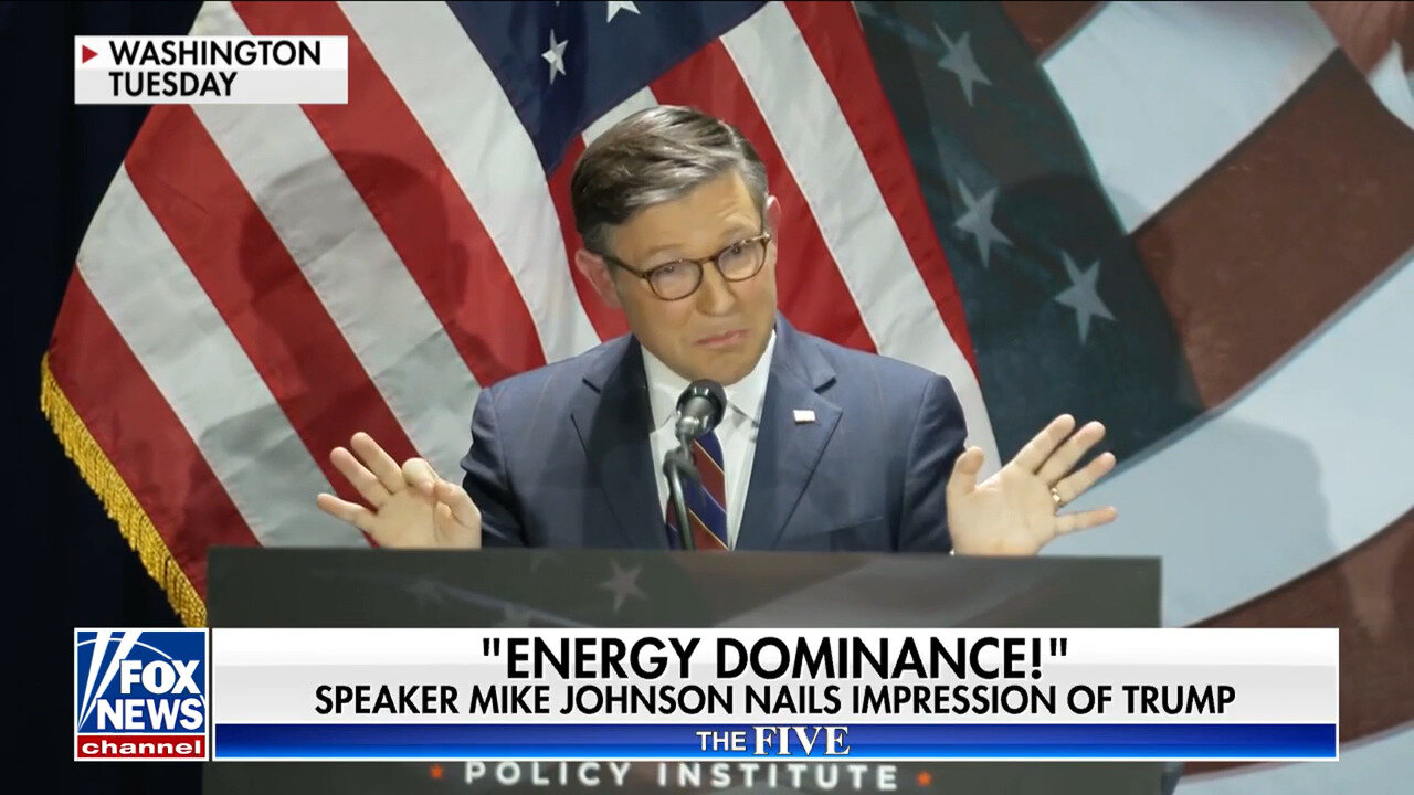 Dana Perino: Speaker Johnson Delivers 'Spot-On' Trump Impression