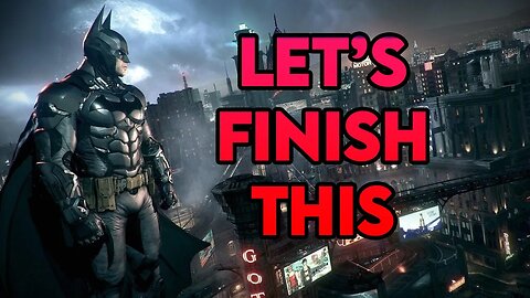 Finishing "I am the Knight" Challenge in Batman Arkham Knight!