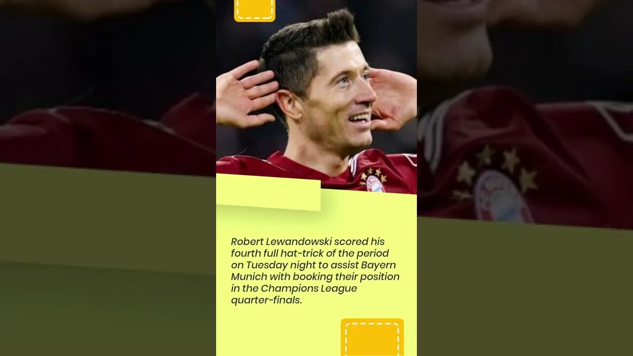 Robert Lewandowski Breaks Champions League Record As Bayern Munich Blast Past RB Salzburg #shorts