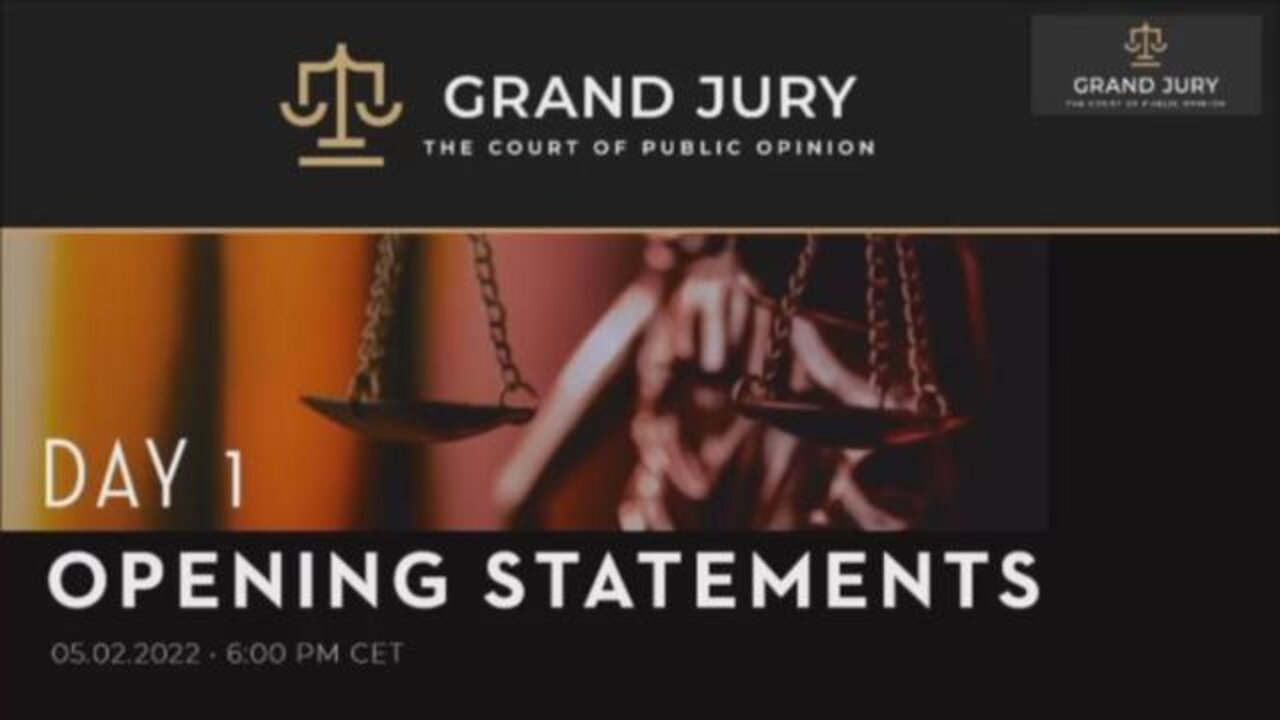 Worldwide | GRAND JURY ⚖️ THE COURT OF PUBLIC OPINION - OPENING STATEMENTS