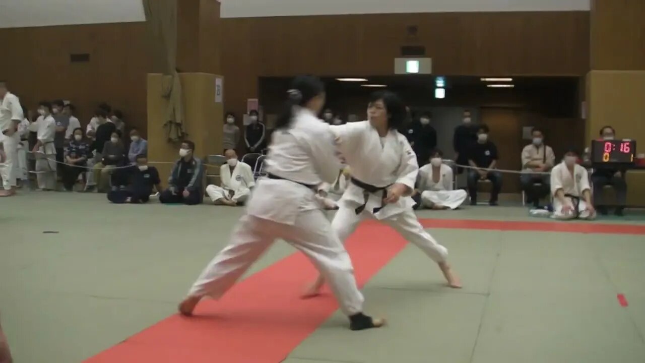 '22/11/13 第47回関西合気道競技大会 短刀乱取り競技 個人戦 決勝戦 女子の部