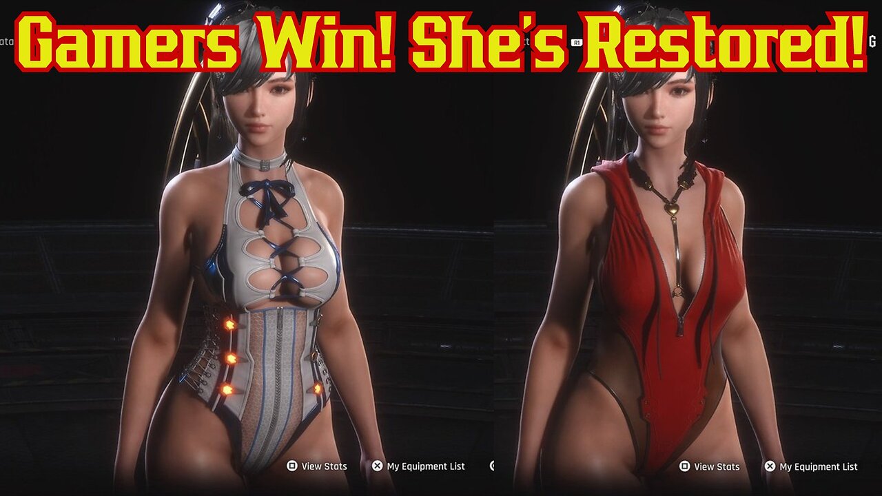 Gamers WIN! "Stellar Blade" Restores Censored Outfits After Fan Campaign