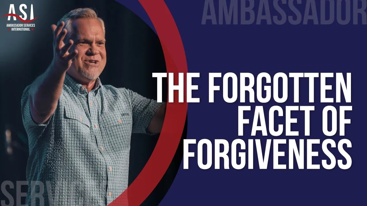 The Forgotten Facet of Forgiveness