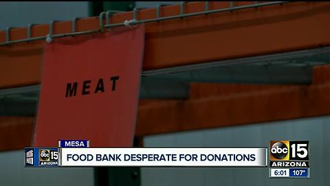 Food bank desperate for donations after compressor breaks