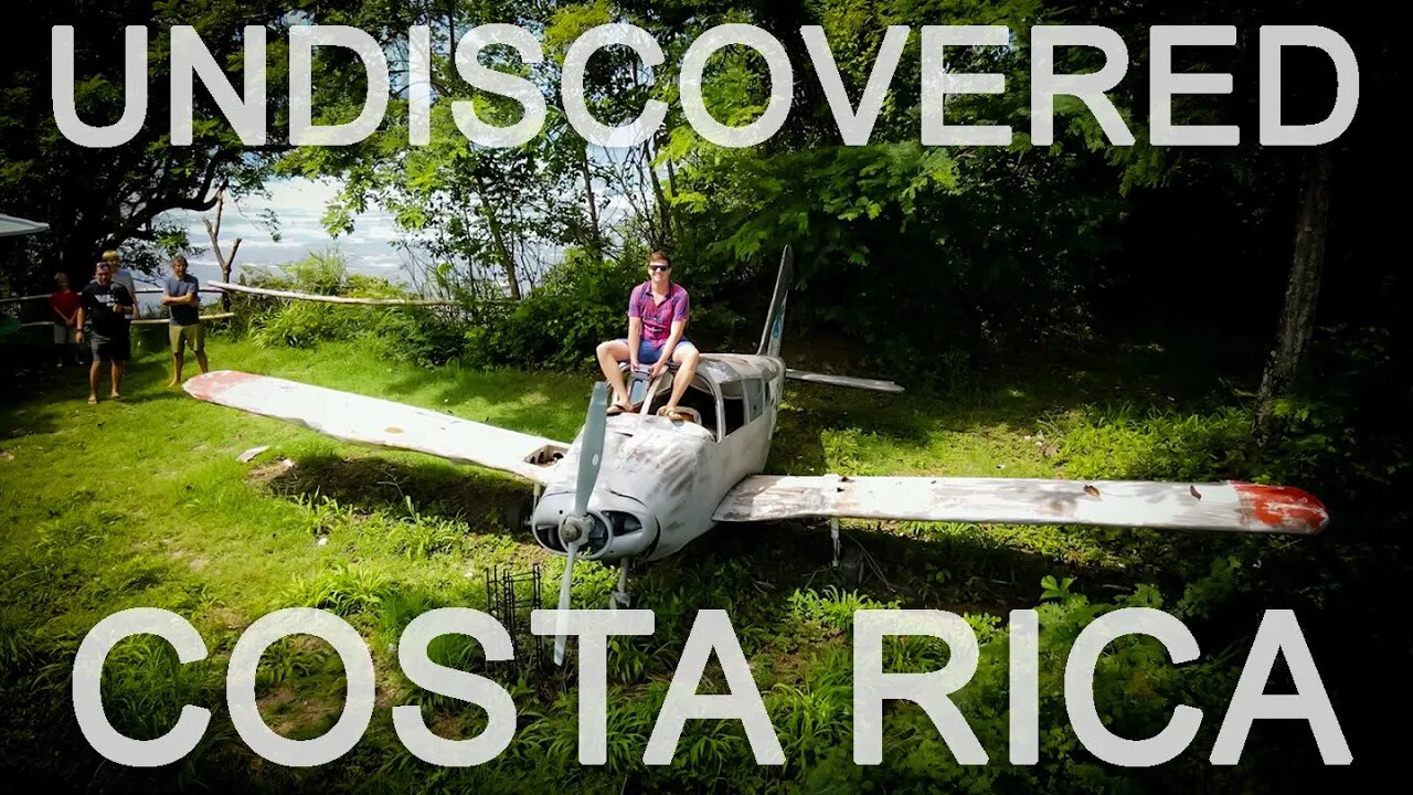 Costa Rica Off The Beaten Path - Samara PLANE GRAVEYARD