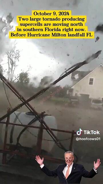 Hurricane Milton shows it's monstrosity