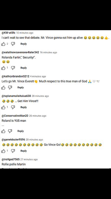 The Vince Everett Ellison Show - ROLANDA..I'M WAITING!!!