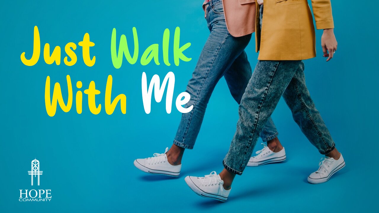 Just Walk With Me | Moment of Hope | Pastor Brian Lother