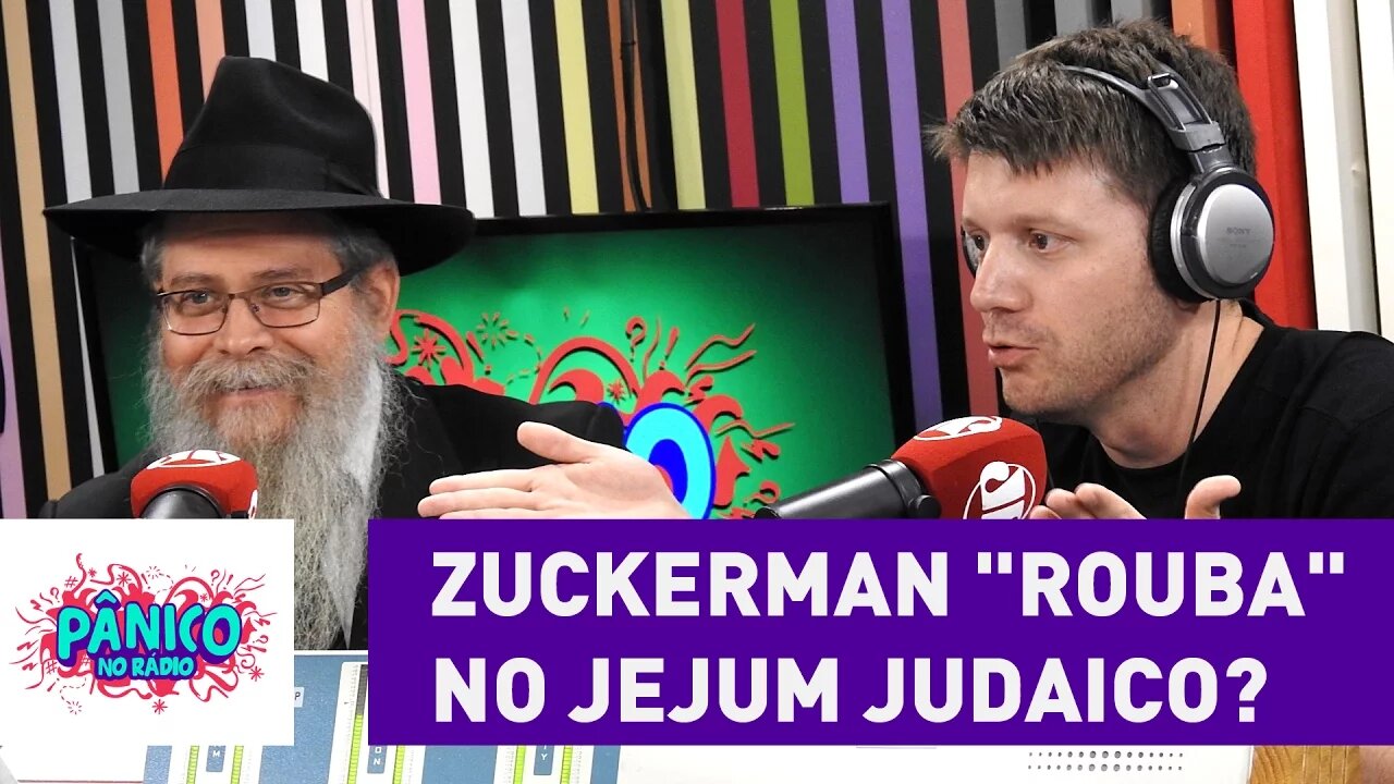 Amanda conta que Zuckerman "rouba" no jejum judaico | Pânico