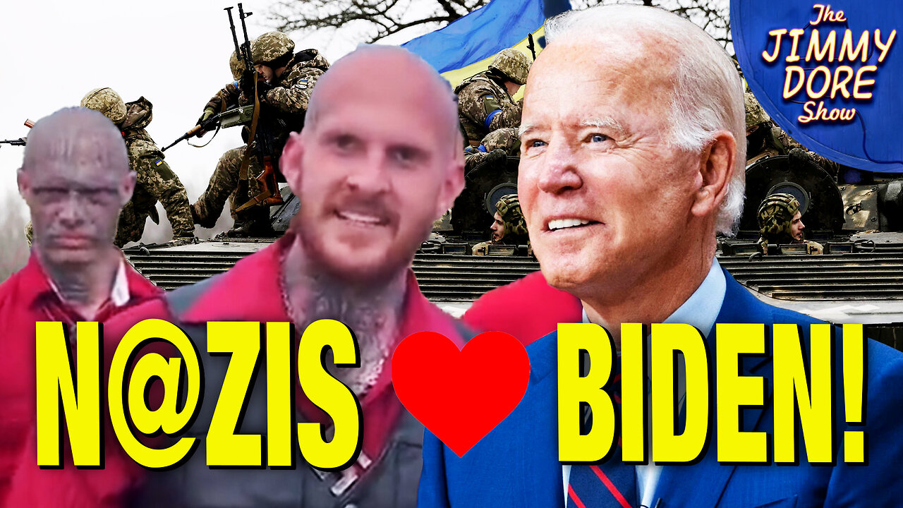 N@zi Protester Shouts SUPPORT For BIDEN!