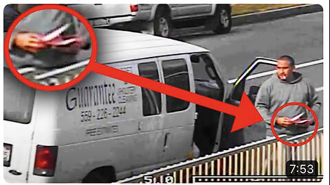 “If I turn up missing…remember this van”
