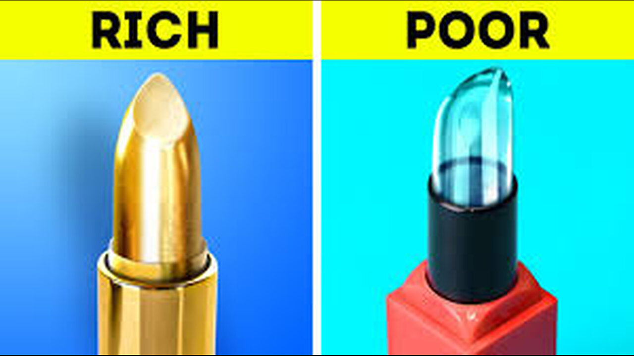 RICH VS. BROKE | Flawless Beauty Hacks And Gadgets