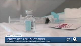 Ducey pushes flu vaccine amid COVID-19 pandemic