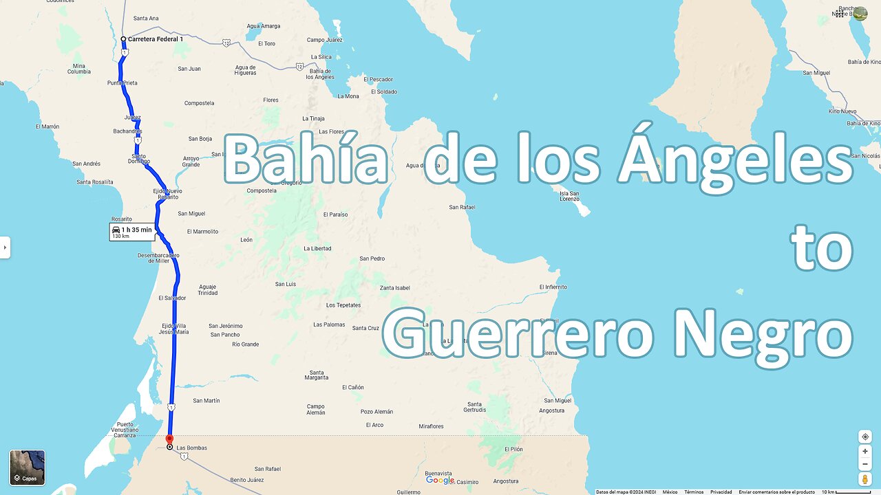 Bahía de los Ángeles to Guerrero Negro