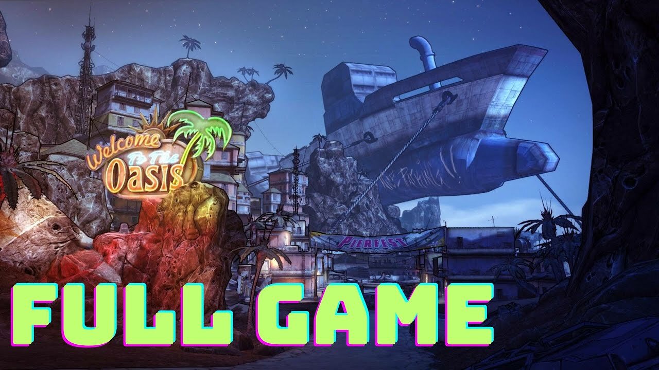 Borderlands 2 Captain Scarlett and Her Pirate's Booty - Main Missions - Full Game