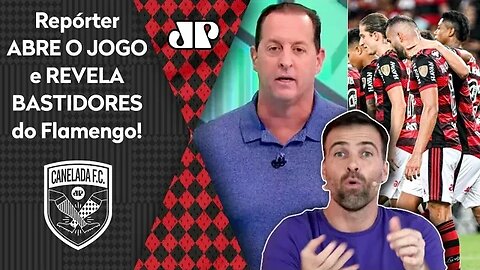 "Eu CONVERSEI com o Benja sobre o Flamengo, e ele ME CONTOU que..." Repórter ABRE O JOGO ao vivo!