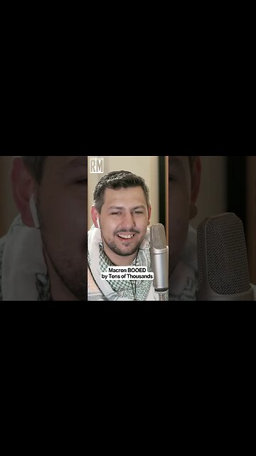 Macron Booed by Tens of Thousands