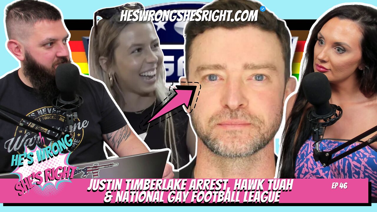 Justin Timberlake Arrest, Hawk Tuah & National Gay Football League - Episode 46