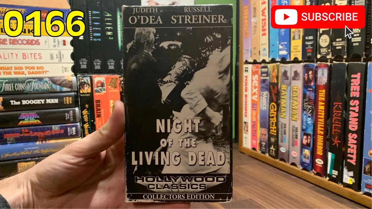 [0166] NIGHT OF THE LIVING DEAD (1968) VHS INSPECT [#nightofthelivingdead #nightofthelivingdeadVHS]