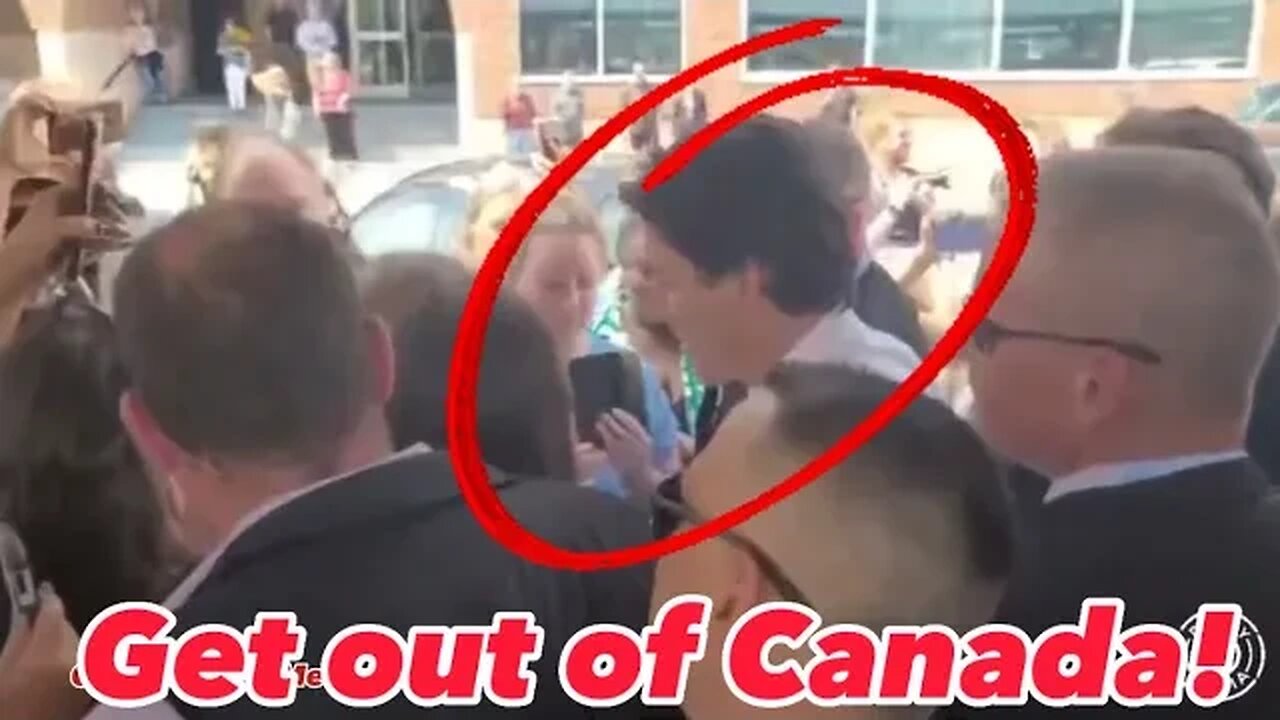 Trudeau Heckled in Belleville!!