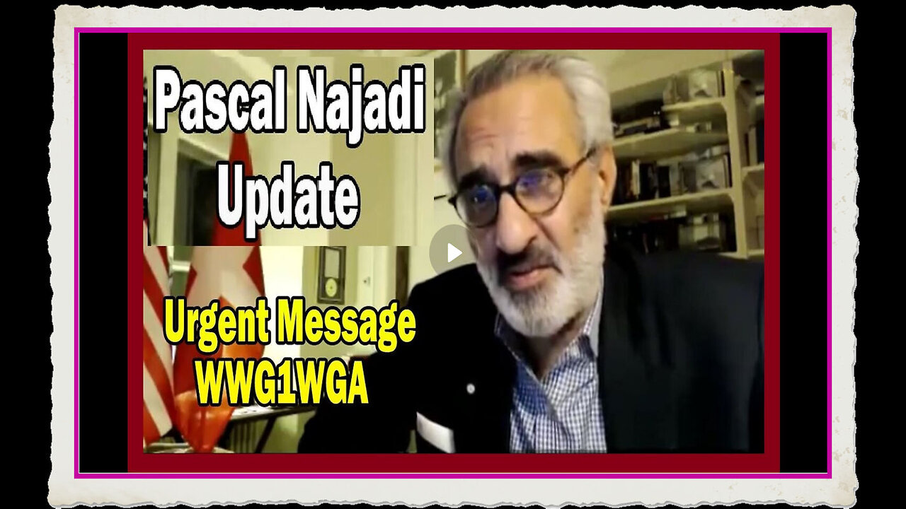 Pascal Najadi Urgent Message - Update Criminal Complaint Against The Swiss President