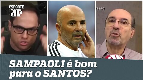 SAMPAOLI é um bom nome para o SANTOS? Debate PEGA FOGO!