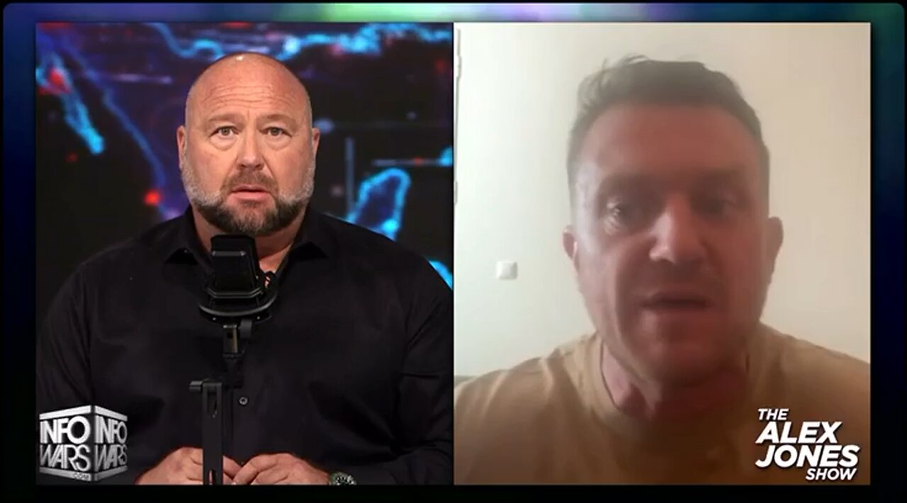 TOMMY ROBINSON ON ALEX JONES: “WE’RE NOT VOTING OUR WAY OUT OF THIS, DEATH, PRISON, OR GLORY WE WILL NEVER SUBMIT!”