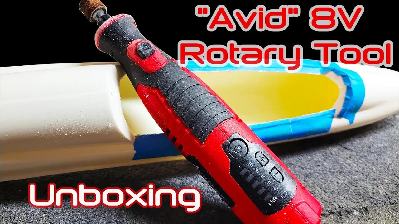 Cheap 8V Cordless Rotary Tool Unboxing..."Avid Power"