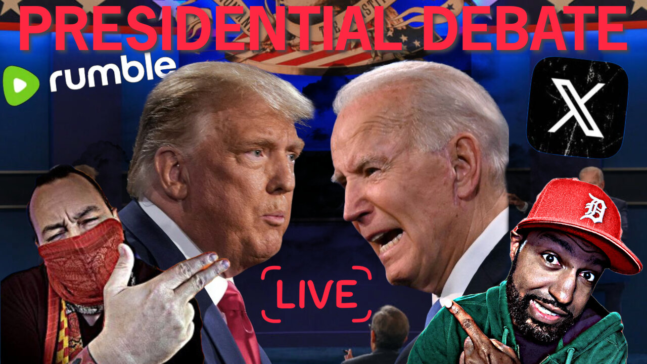 Presidential Debate Showdown 2024: Unfiltered and Uncensored - Too 🔥🔥For Youtube