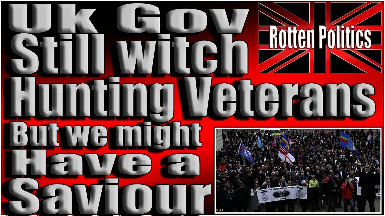 UK Gov still allow prosecutions of veterans but they may have a new saviour!!