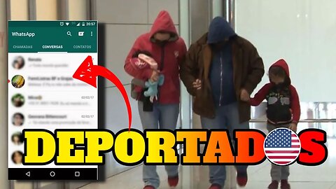 História Brasileiros Deportados dos Estados Unidos por causa do WHATSAPP