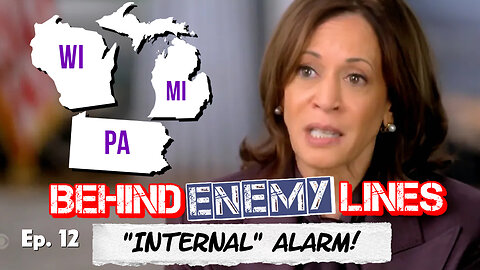 Behind Enemy Lines | CBS News Got CAUGHT Helping Kamala! Internal Numbers Show TROUBLE?