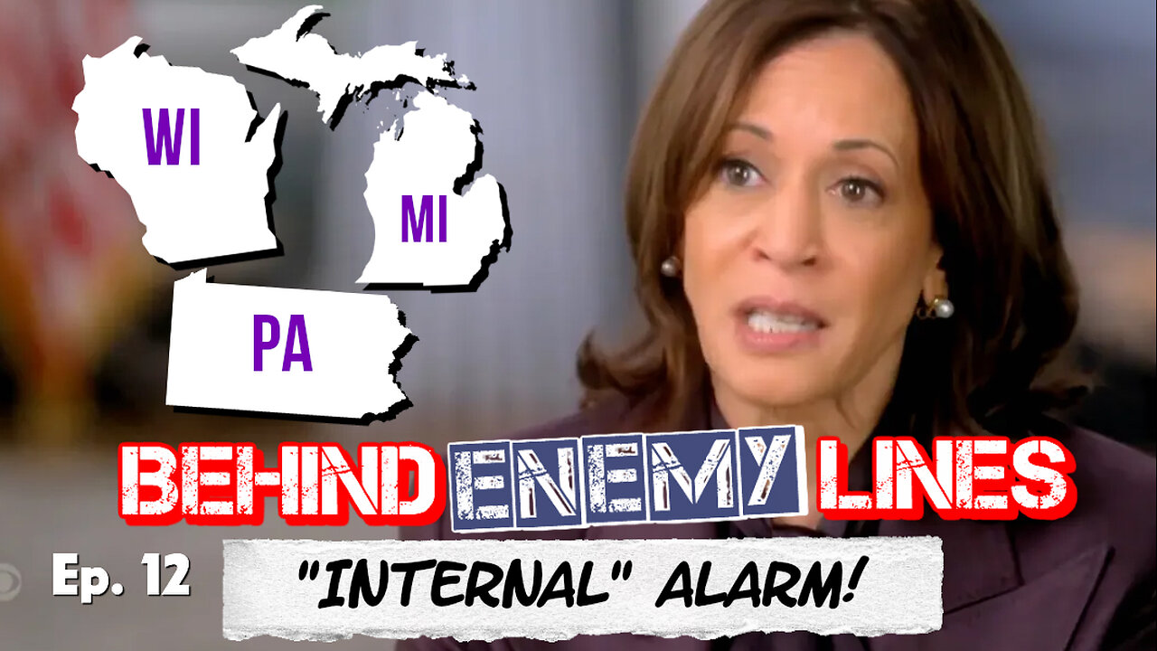 Behind Enemy Lines | CBS News Got CAUGHT Helping Kamala! Internal Numbers Show TROUBLE?