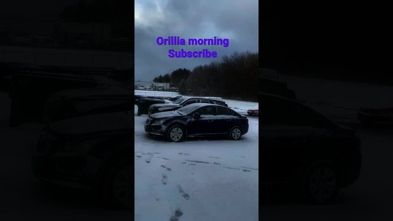 Good morning Orillia