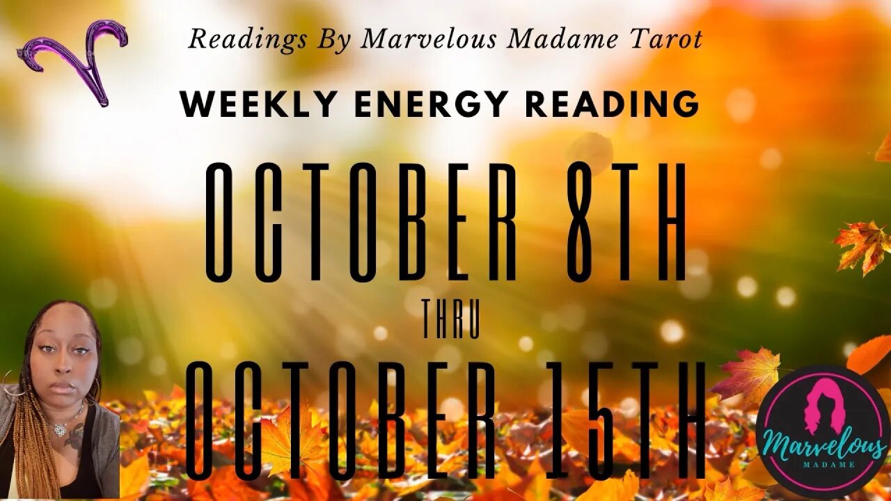 🌟 ♈️ Aries Weekly Energy (Oct 8th-Oct 15th)💥New Moon Solar Eclipse puts NEW focus on partnerships!