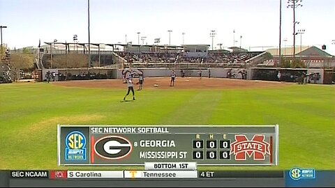 2015 Softball - GA @ MS State (Game 2)