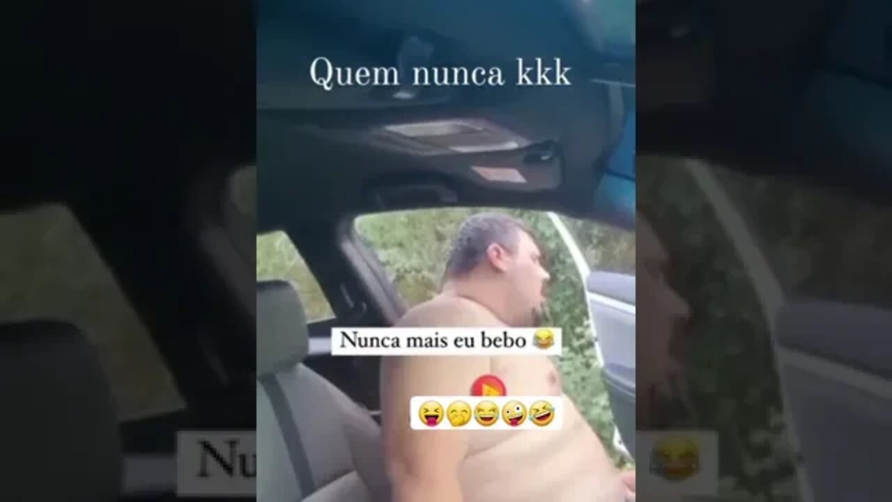 NUNCA MAIS EU BEBO, QUEM NUNCA ? #bêbado #amigo #zoeira #chapado #memes #viral #shorts