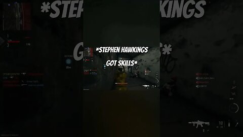 Stephen hawking plays COD #funnymoments #warzone #shorts #gaming #gamingvideos #warzone2