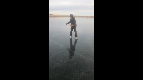 Postal Pond Skating