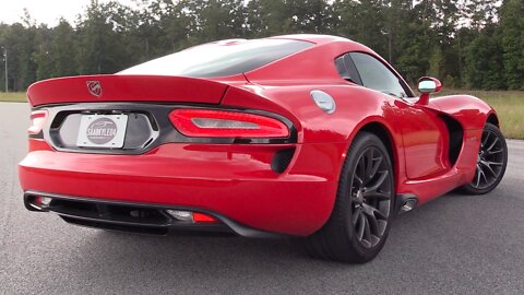 Pure Sound: Dodge/SRT Viper GTS (Cold Start, Revs, Track Driving & Launch Control!)