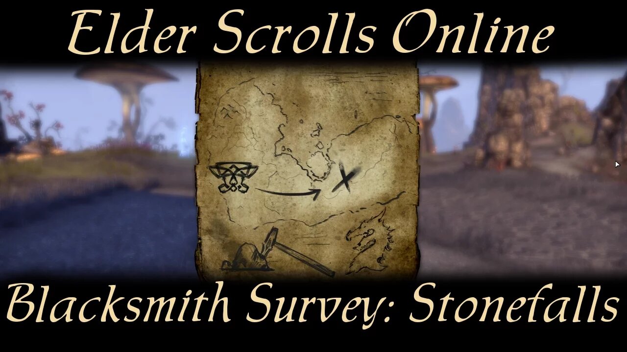 Blacksmith Survey: Stonefalls [Elder Scrolls Online] ESO